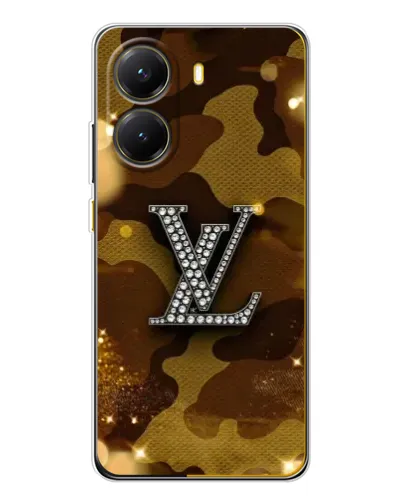 Чехол для Xiaomi POCO X7 Pro с картинкой «Камуфляжный Louis Vuitton»