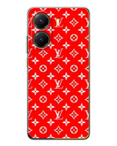 Чехол для Xiaomi POCO X7 Pro с картинкой «Яркий паттерн LV»