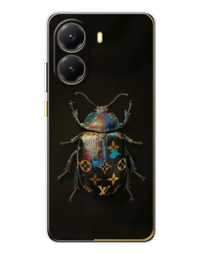 Чехол для Xiaomi POCO X7 Pro с картинкой «LV — мраморный принт»