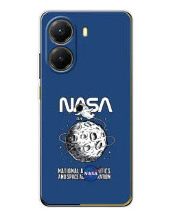 Чехол для Xiaomi POCO X7 Pro с картинкой «NASA — лунная миссия» Чехол для Xiaomi POCO X7 Pro с картинкой «NASA — лунная миссия»