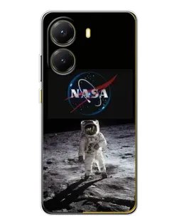 Чехол для Xiaomi POCO X7 Pro с картинкой «Астронавт на Луне» Чехол для Xiaomi POCO X7 Pro с картинкой «Астронавт на Луне»