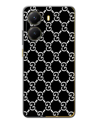 Чехол для Xiaomi POCO X7 Pro с картинкой «Gucci — сетчатый паттерн»