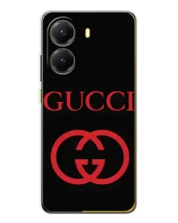 Чехол для Xiaomi POCO X7 Pro с картинкой «Gucci — красный логотип» Чехол для Xiaomi POCO X7 Pro с картинкой «Gucci — красный логотип»
