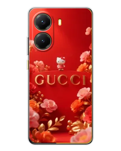 Чехол для Xiaomi POCO X7 Pro с картинкой «Gucci — золотой сад»