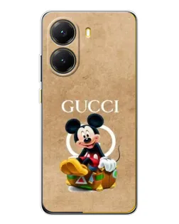 Чехол для Xiaomi POCO X7 Pro с картинкой «Микки Маус Gucci — крафт» Чехол для Xiaomi POCO X7 Pro с картинкой «Микки Маус Gucci — крафт»