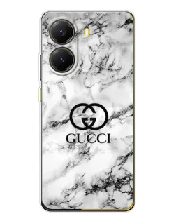 Чехол для Xiaomi POCO X7 Pro с картинкой «Gucci — мраморный шик» Чехол для Xiaomi POCO X7 Pro с картинкой «Gucci — мраморный шик»