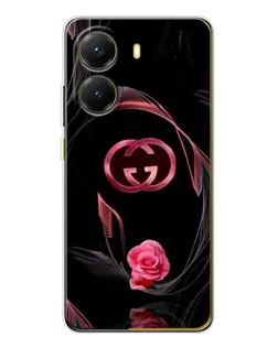 Чехол для Xiaomi POCO X7 Pro с картинкой «Gucci — неоновая роза» Чехол для Xiaomi POCO X7 Pro с картинкой «Gucci — неоновая роза»