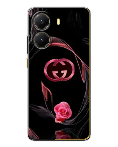 Чехол для Xiaomi POCO X7 Pro с картинкой «Gucci — неоновая роза»