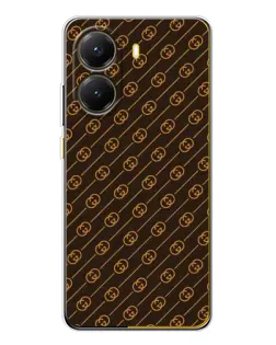 Чехол для Xiaomi POCO X7 Pro с картинкой «Gucci — золотые диагонали» Чехол для Xiaomi POCO X7 Pro с картинкой «Gucci — золотые диагонали»