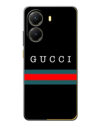 Чехол для Xiaomi POCO X7 Pro с картинкой «Gucci — красный пояс»