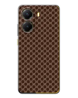Чехол для Xiaomi POCO X7 Pro с картинкой «Gucci — шоколадная сетка» Чехол для Xiaomi POCO X7 Pro с картинкой «Gucci — шоколадная сетка»