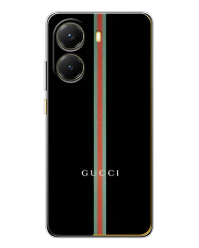 Чехол для Xiaomi POCO X7 Pro с картинкой «Gucci — строгая линия» Чехол для Xiaomi POCO X7 Pro с картинкой «Gucci — строгая линия»