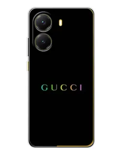 Чехол для Xiaomi POCO X7 Pro с картинкой «Gucci — неоновый минимализм» Чехол для Xiaomi POCO X7 Pro с картинкой «Gucci — неоновый минимализм»