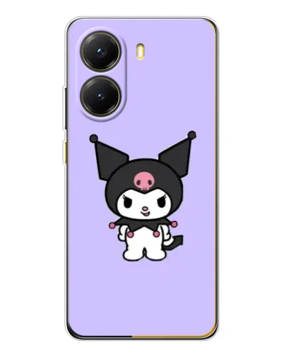 Чехол для Xiaomi POCO X7 Pro с картинкой «Kuromi — нежный фиолетовый»