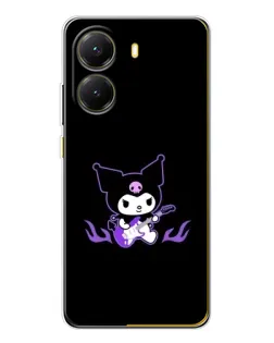Чехол для Xiaomi POCO X7 Pro с картинкой «Электрическая Kuromi» Чехол для Xiaomi POCO X7 Pro с картинкой «Электрическая Kuromi»