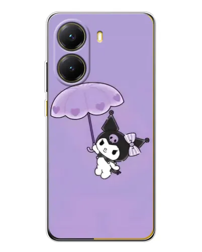 Чехол для Xiaomi POCO X7 Pro с картинкой «Kuromi с зонтиком»