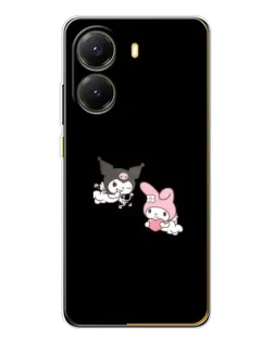 Чехол для Xiaomi POCO X7 Pro с картинкой «My Melody и Kuromi» Чехол для Xiaomi POCO X7 Pro с картинкой «My Melody и Kuromi»