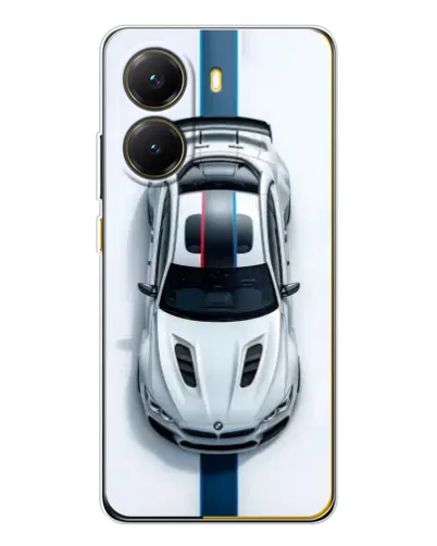 Чехол для Xiaomi POCO X7 Pro с картинкой «Вид сверху — BMW M»