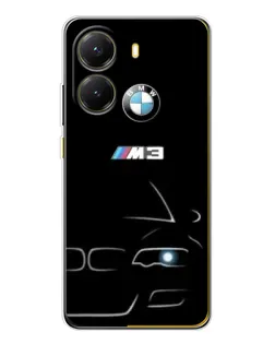Чехол для Xiaomi POCO X7 Pro с картинкой «Минималистичный принт BMW M3» Чехол для Xiaomi POCO X7 Pro с картинкой «Минималистичный принт BMW M3»