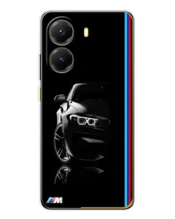 Чехол для Xiaomi POCO X7 Pro с картинкой «Силуэт BMW в темноте» Чехол для Xiaomi POCO X7 Pro с картинкой «Силуэт BMW в темноте»