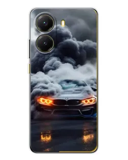 Чехол для Xiaomi POCO X7 Pro с картинкой «BMW в дыму» Чехол для Xiaomi POCO X7 Pro с картинкой «BMW в дыму»