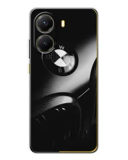 Чехол для Xiaomi POCO X7 Pro с картинкой «Эмблема BMW — макро» Чехол для Xiaomi POCO X7 Pro с картинкой «Эмблема BMW — макро»