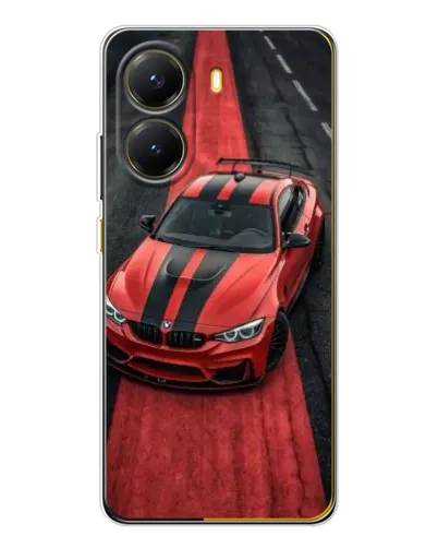 Чехол для Xiaomi POCO X7 Pro с картинкой «BMW на красной дорожке»