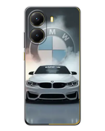 Чехол для Xiaomi POCO X7 Pro с картинкой «BMW в белом дыму» Чехол для Xiaomi POCO X7 Pro с картинкой «BMW в белом дыму»