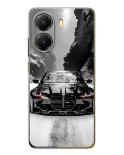 Чехол для Xiaomi POCO X7 Pro с картинкой «BMW — акварельный дрифт» Чехол для Xiaomi POCO X7 Pro с картинкой «BMW — акварельный дрифт»