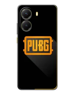 Чехол для Xiaomi POCO X7 Pro с картинкой «PUBG — рамка лого»