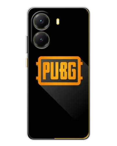 Чехол для Xiaomi POCO X7 Pro с картинкой «PUBG — рамка лого» Чехол для Xiaomi POCO X7 Pro с картинкой «PUBG — рамка лого»