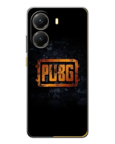 Чехол для Xiaomi POCO X7 Pro с картинкой «PUBG — золотой логотип» Чехол для Xiaomi POCO X7 Pro с картинкой «PUBG — золотой логотип»