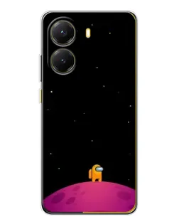 Чохол для Xiaomi POCO X7 Pro з картинкою «Самотній герой на планеті»