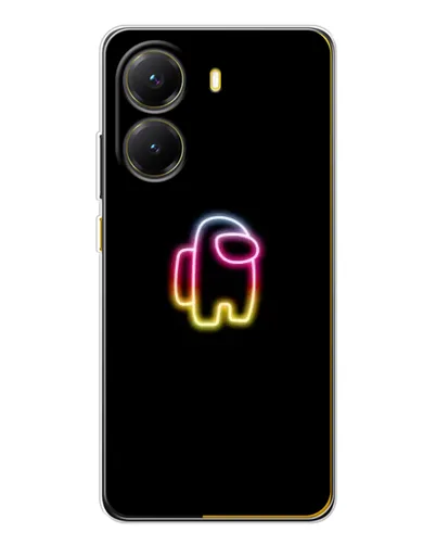 Чехол для Xiaomi POCO X7 Pro с картинкой «Among Us градиент»