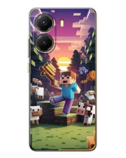 Чохол для Xiaomi POCO X7 Pro з картинкою «Стів на фермі» Чохол для Xiaomi POCO X7 Pro з картинкою «Стів на фермі»