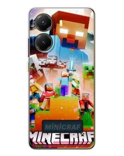 Чехол для Xiaomi POCO X7 Pro с картинкой «Minecraft герои игры» Чехол для Xiaomi POCO X7 Pro с картинкой «Minecraft герои игры»