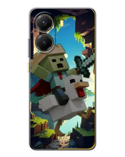 Чехол для Xiaomi POCO X7 Pro с картинкой «Стив и гусь»