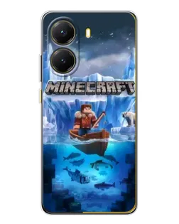 Чехол для Xiaomi POCO X7 Pro с картинкой «Minecraft ледяной мир» Чехол для Xiaomi POCO X7 Pro с картинкой «Minecraft ледяной мир»