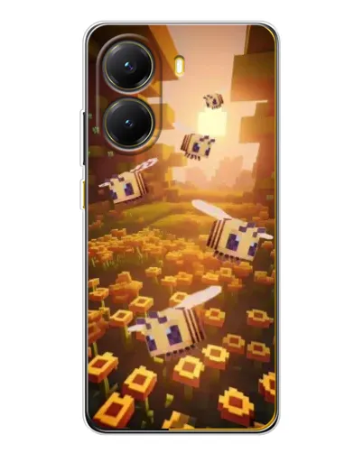 Чехол для Xiaomi POCO X7 Pro с картинкой «Поле подсолнухов»
