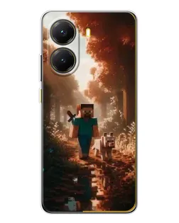 Чехол для Xiaomi POCO X7 Pro с картинкой «Стив в лесу» Чехол для Xiaomi POCO X7 Pro с картинкой «Стив в лесу»