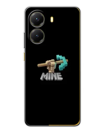 Чехол для Xiaomi POCO X7 Pro с картинкой «Алмазная кирка»