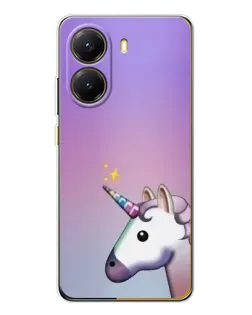 Чехол для Xiaomi POCO X7 Pro с картинкой «Единорог градиент» Чехол для Xiaomi POCO X7 Pro с картинкой «Единорог градиент»