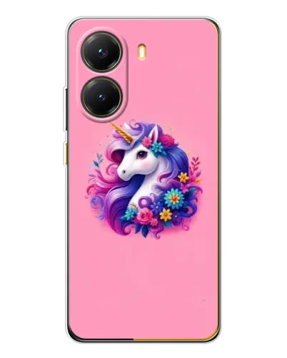 Чехол для Xiaomi POCO X7 Pro с картинкой «Сказочный единорог»