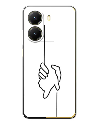 Чехол для Xiaomi POCO X7 Pro с картинкой «Рука держит» Чехол для Xiaomi POCO X7 Pro с картинкой «Рука держит»