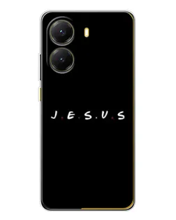 Чехол для Xiaomi POCO X7 Pro с картинкой «Точки веры J.E.S.U.S.»