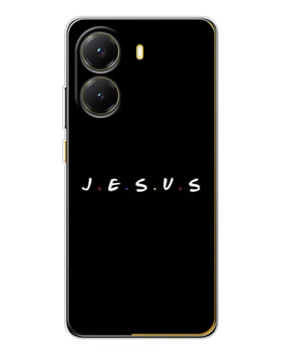 Чехол для Xiaomi POCO X7 Pro с картинкой «Точки веры J.E.S.U.S.» Чехол для Xiaomi POCO X7 Pro с картинкой «Точки веры J.E.S.U.S.»