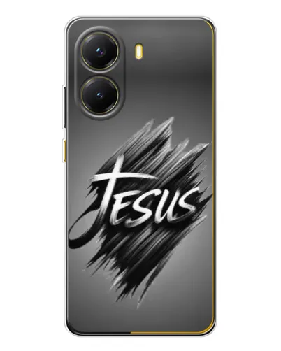 Чехол для Xiaomi POCO X7 Pro с картинкой «Надпись Jesus Graffiti» Чехол для Xiaomi POCO X7 Pro с картинкой «Надпись Jesus Graffiti»