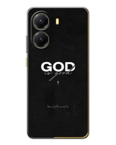 Чехол для Xiaomi POCO X7 Pro с картинкой «GOD — Бог над всем» Чехол для Xiaomi POCO X7 Pro с картинкой «GOD — Бог над всем»