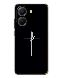 Чехол для Xiaomi POCO X7 Pro с картинкой «Тонкий крест»