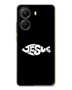 Чехол для Xiaomi POCO X7 Pro с картинкой «Рыба Jesus»